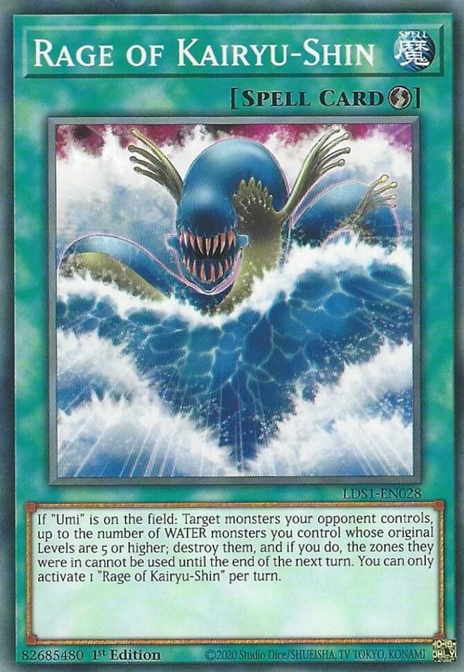 Rage of Kairyu-Shin (1st Edition) card image