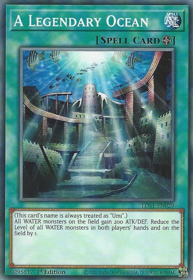 A Legendary Ocean (1st Edition) card image