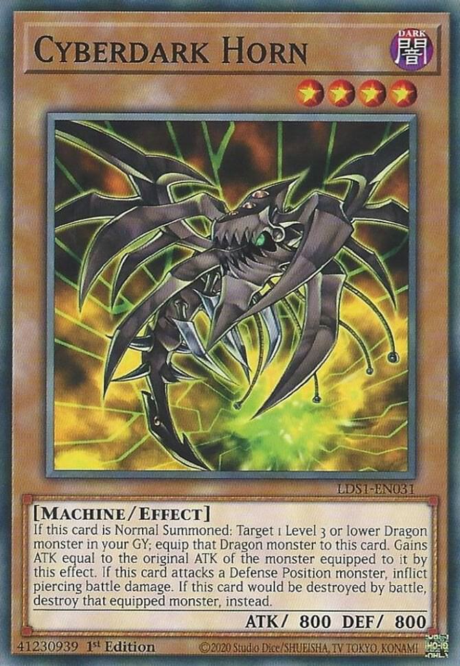 Cyberdark Horn (1st Edition) card image