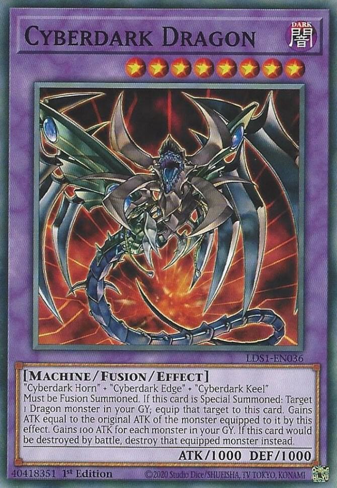 Cyberdark Dragon (1st Edition) card image