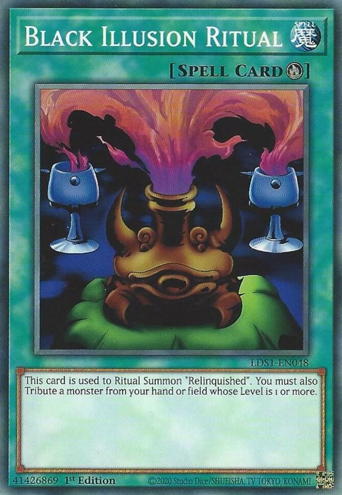 Black Illusion Ritual (1st Edition) card image