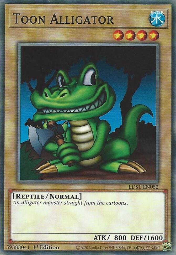 Toon Alligator (1st Edition) card image