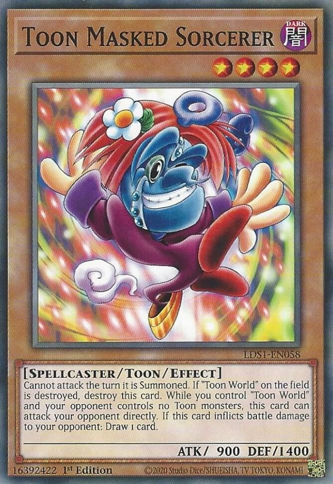 Toon Masked Sorcerer (1st Edition) card image