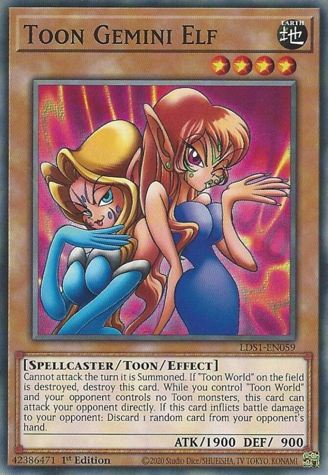 Toon Gemini Elf (1st Edition) card image