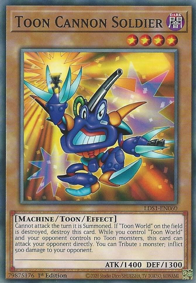 Toon Cannon Soldier (1st Edition) card image