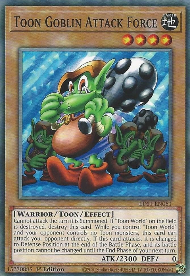 Toon Goblin Attack Force (1st Edition) card image