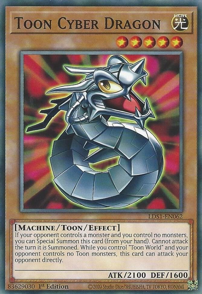 Toon Cyber Dragon (1st Edition) card image