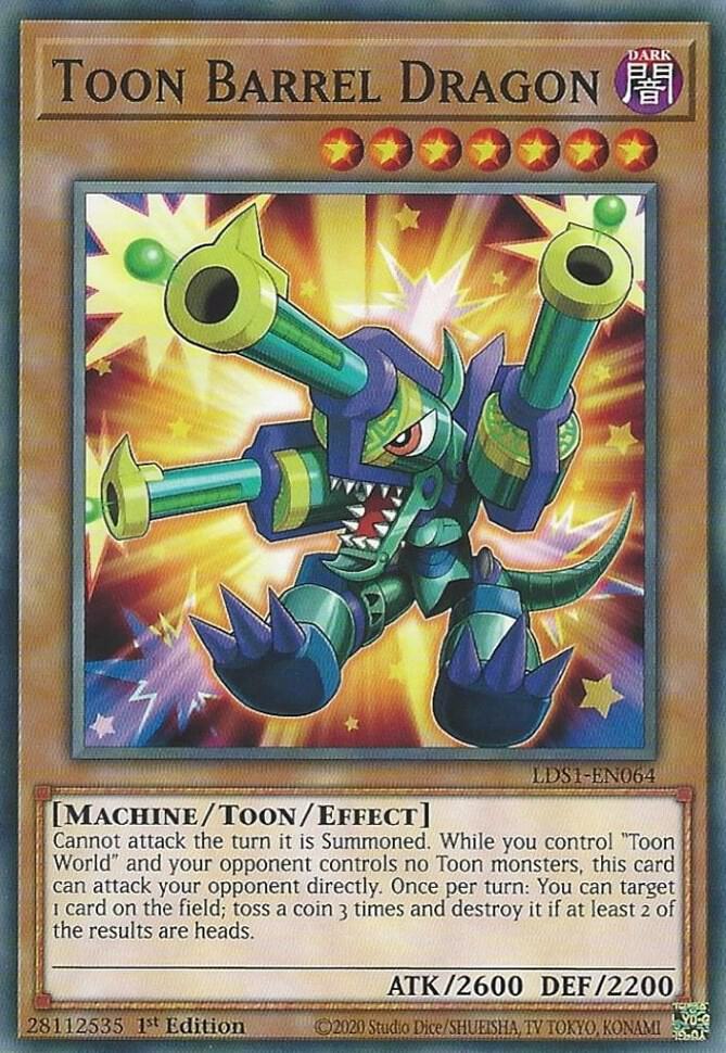 Toon Barrel Dragon (1st Edition) card image