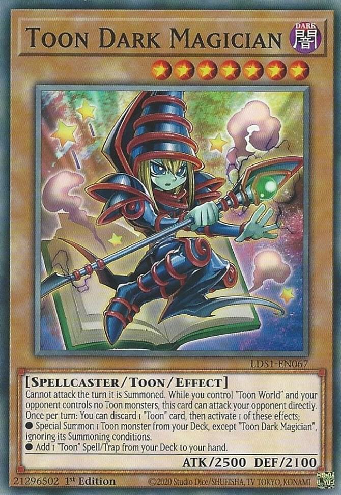 Toon Dark Magician (1st Edition) card image