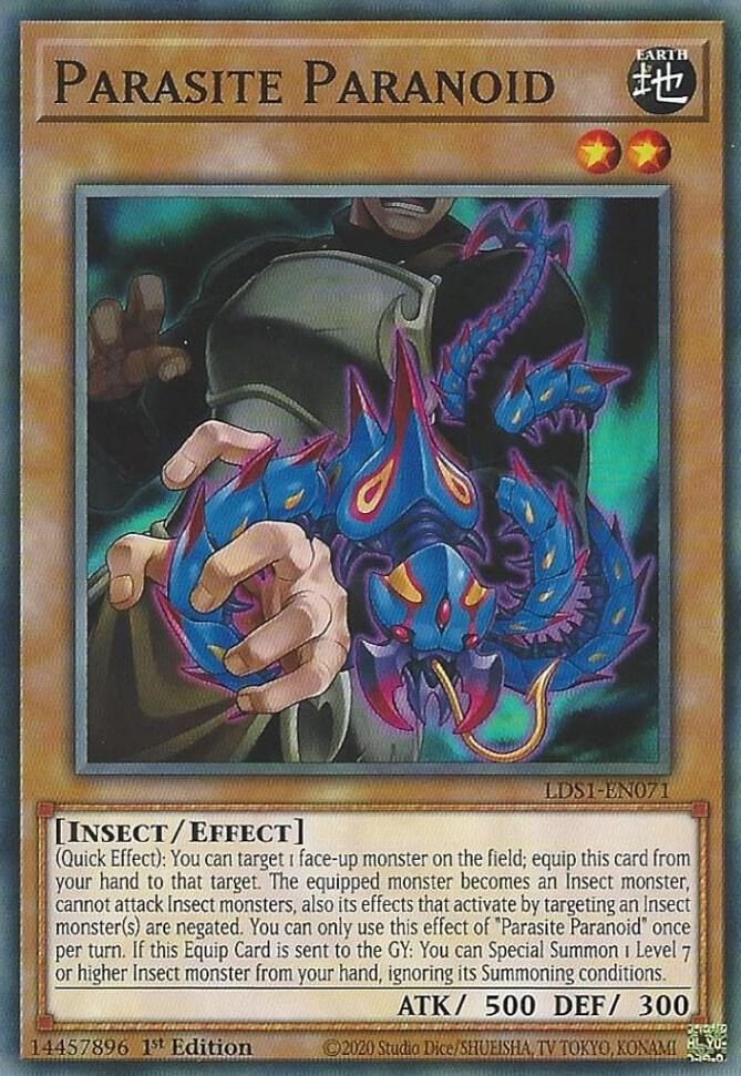 Parasite Paranoid (1st Edition) card image