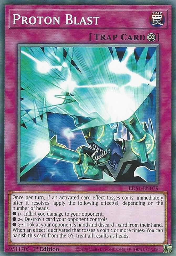 Proton Blast (1st Edition) card image