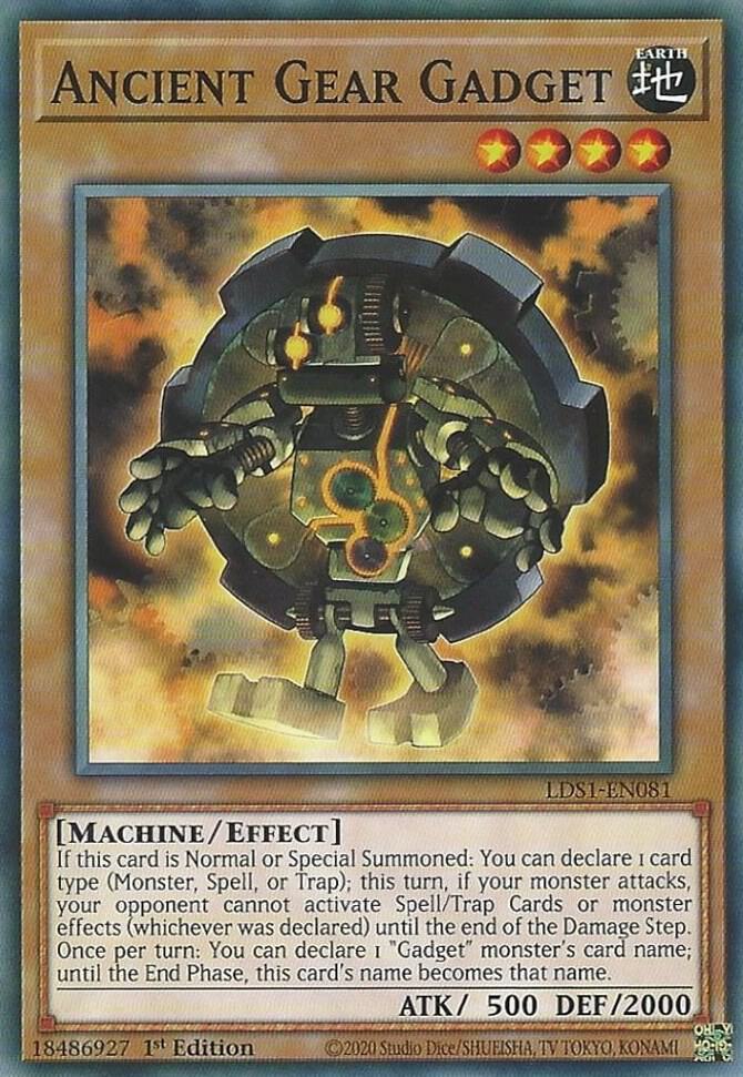 Ancient Gear Gadget (1st Edition) card image