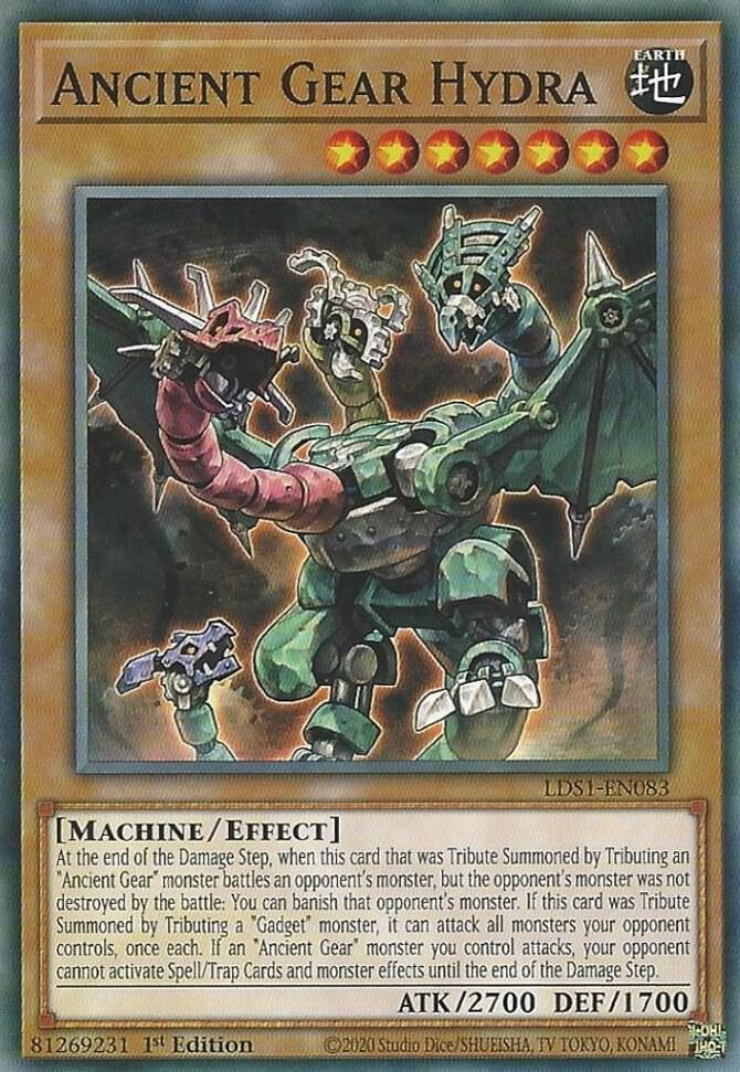 Ancient Gear Hydra (1st Edition) card image