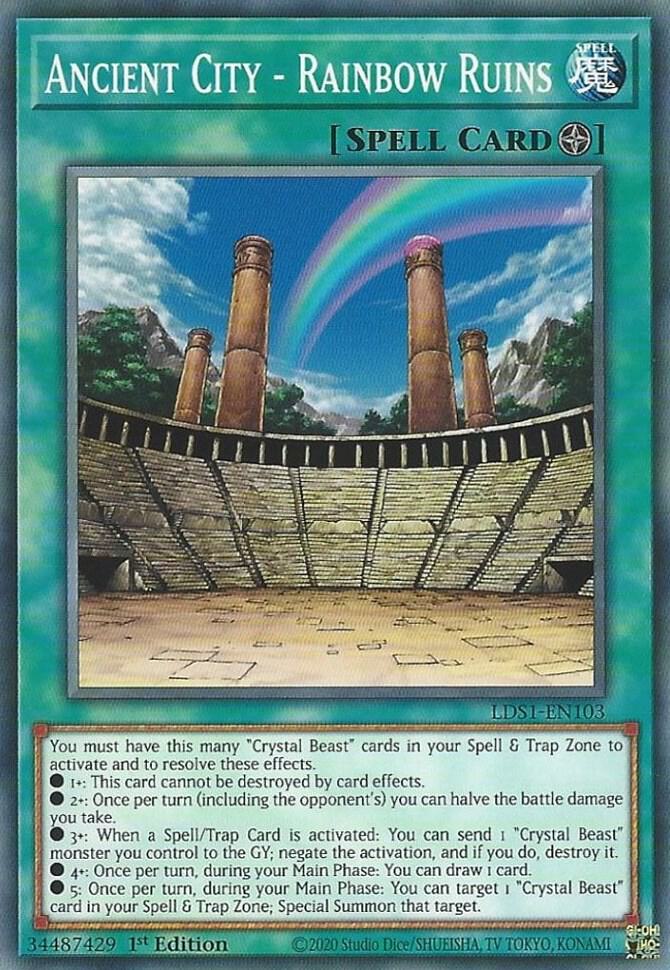 Ancient City - Rainbow Ruins (1st Edition) card image