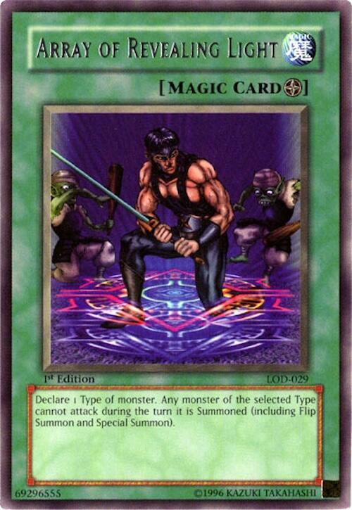 Array of Revealing Light card image