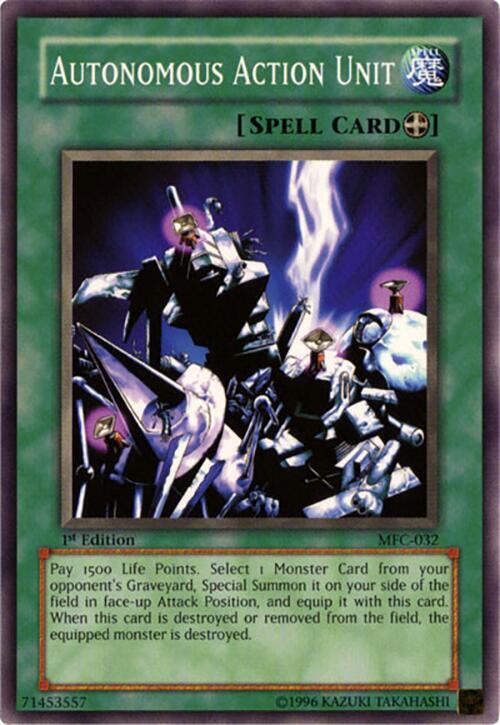 Autonomous Action Unit card image