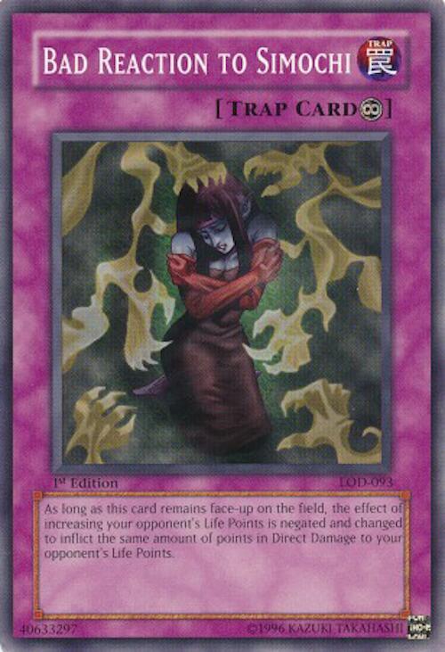 Bad Reaction to Simochi card image