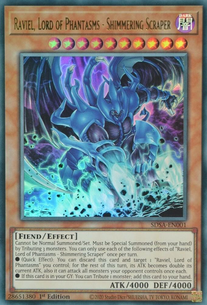 Raviel, Lord of Phantasms - Shimmering Scraper card image