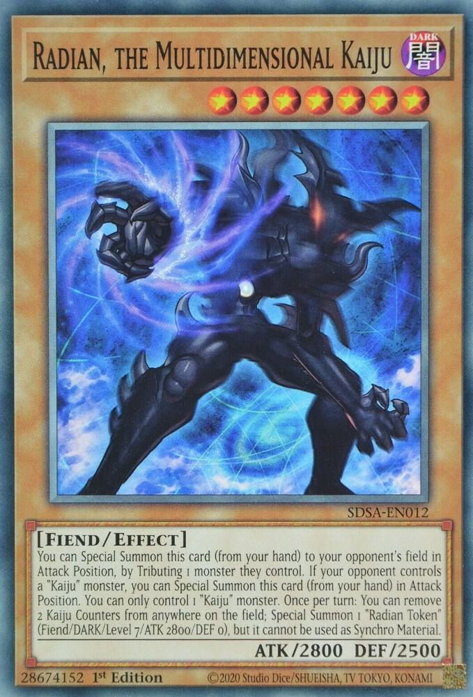 Radian, the Multidimensional Kaiju card image