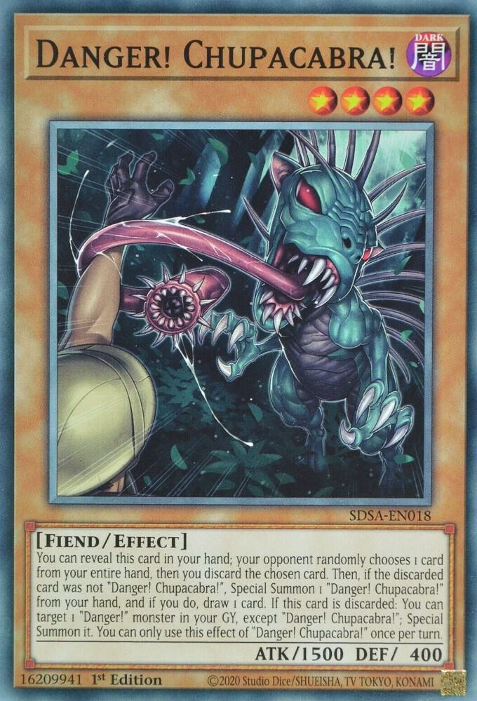 Danger! Chupacabra! card image
