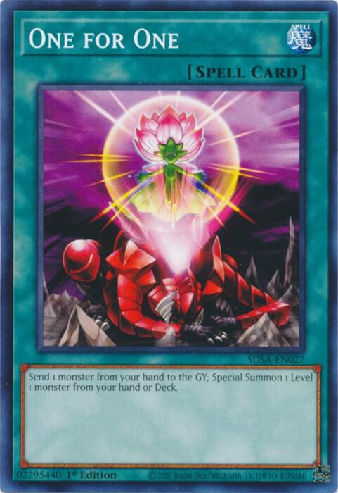 One for One card image
