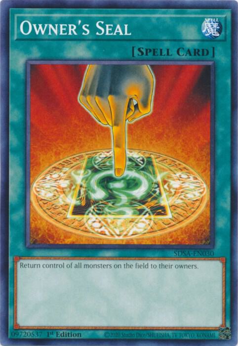 Owner's Seal card image