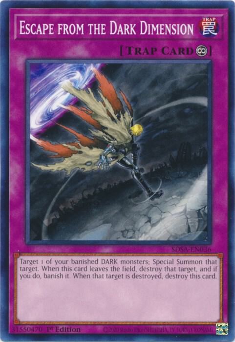 Escape from the Dark Dimension card image