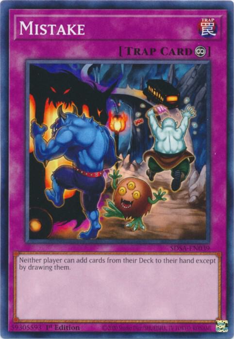 Mistake card image