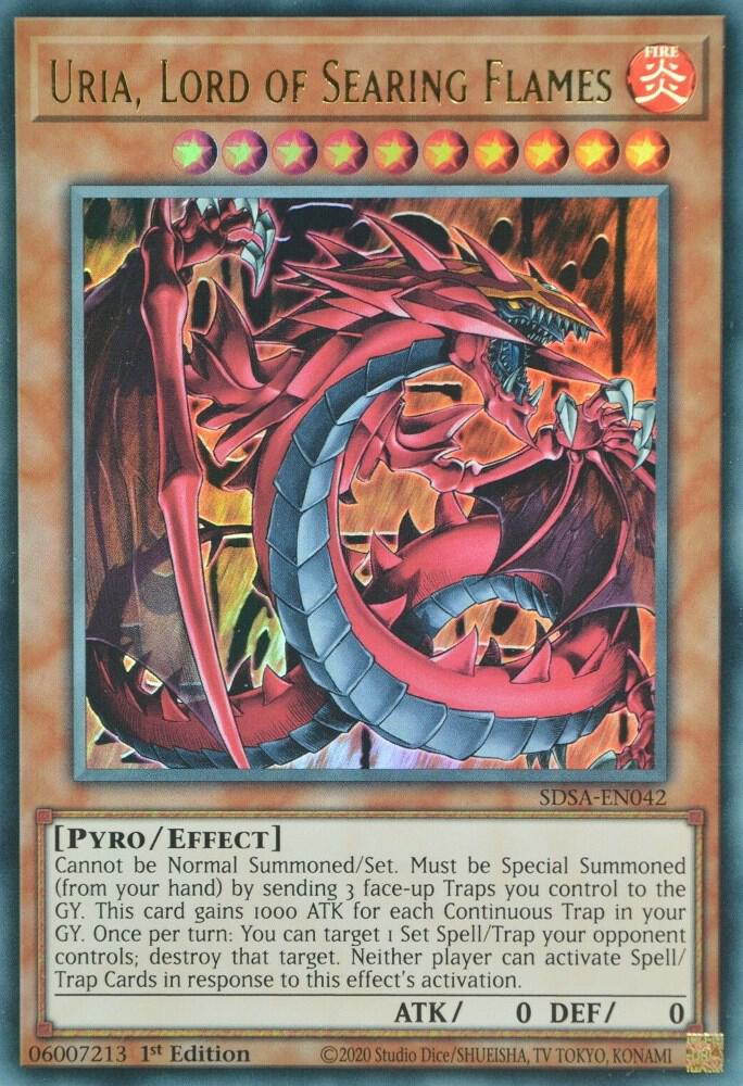 Uria, Lord of Searing Flames card image