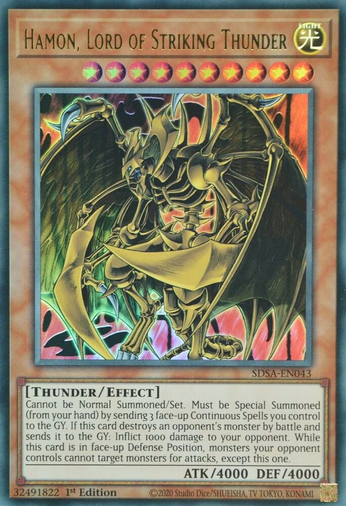 Hamon, Lord of Striking Thunder card image