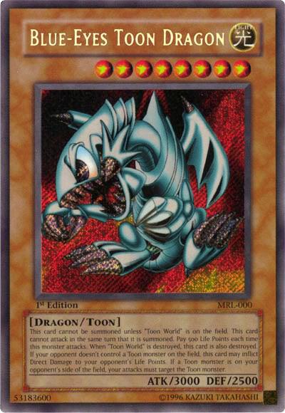 Blue-Eyes Toon Dragon card image