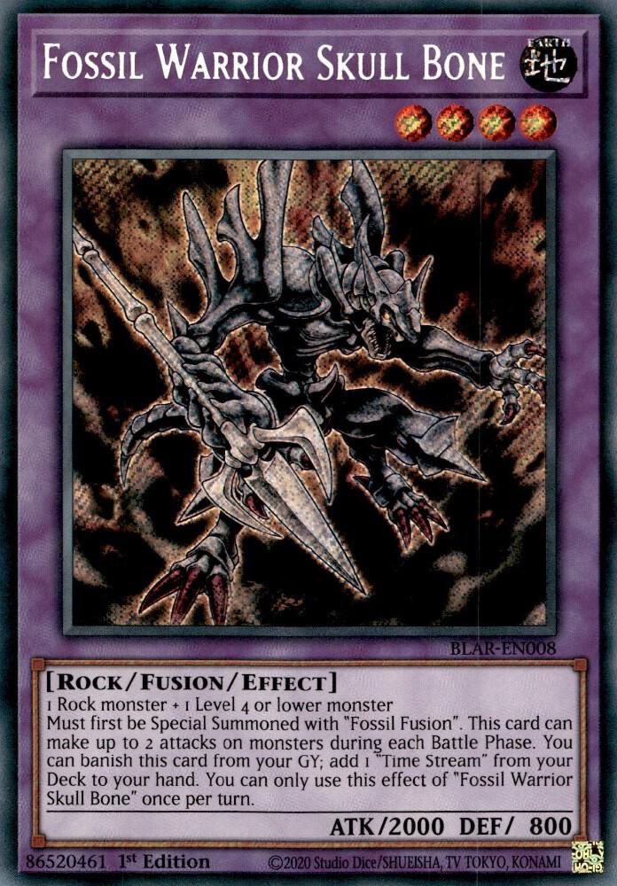 Fossil Warrior Skull Bone card image