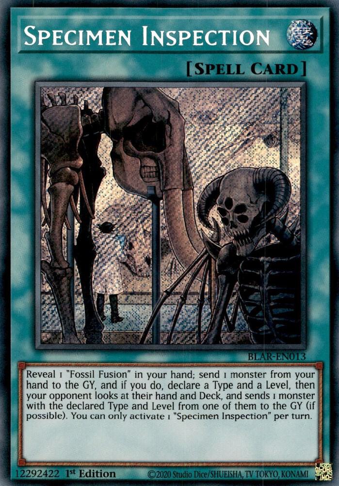 Specimen Inspection card image