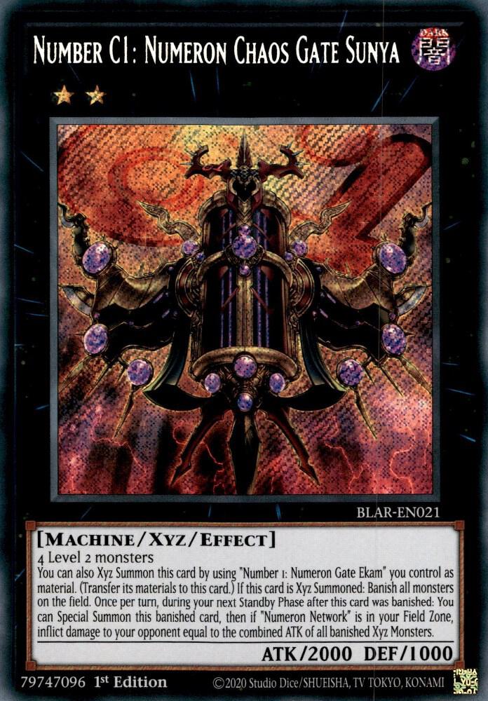 Number C1: Numeron Chaos Gate Sunya card image