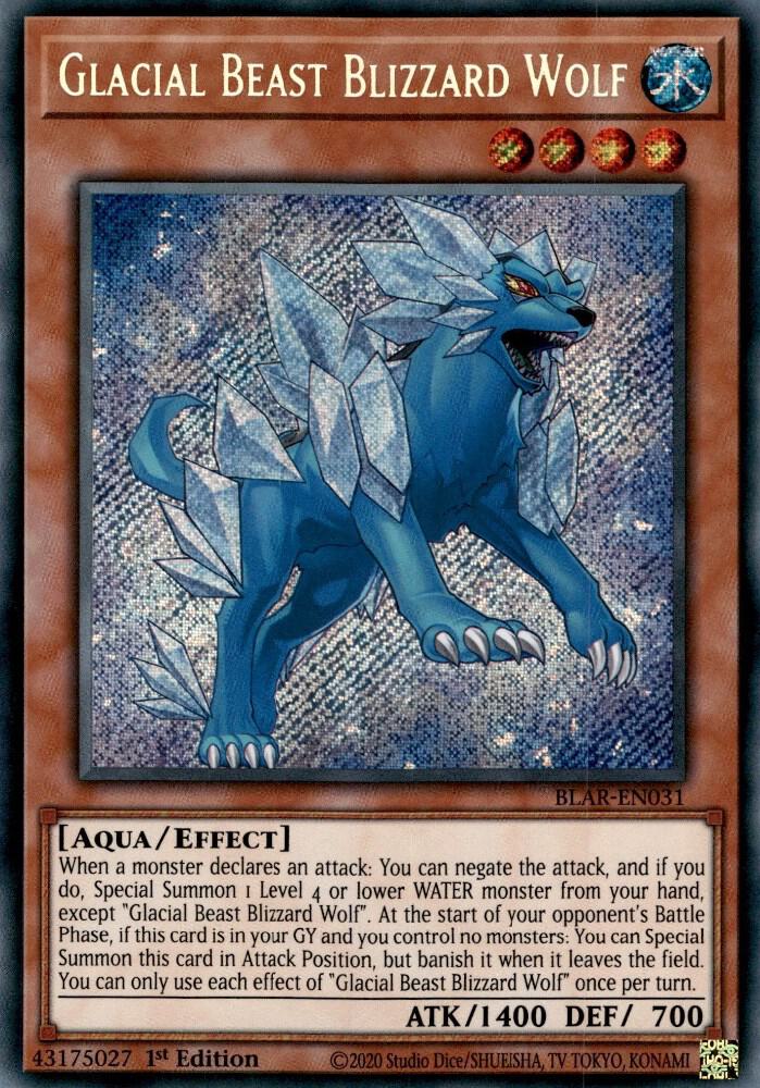 Glacial Beast Blizzard Wolf card image