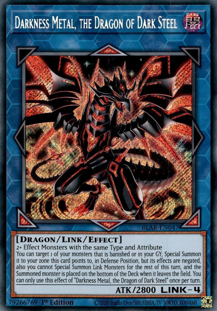 Darkness Metal, the Dragon of Dark Steel card image