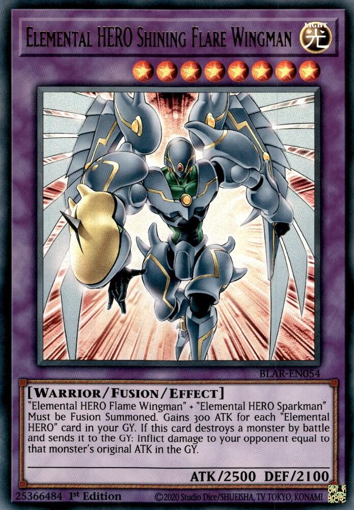 Elemental HERO Shining Flare Wingman card image