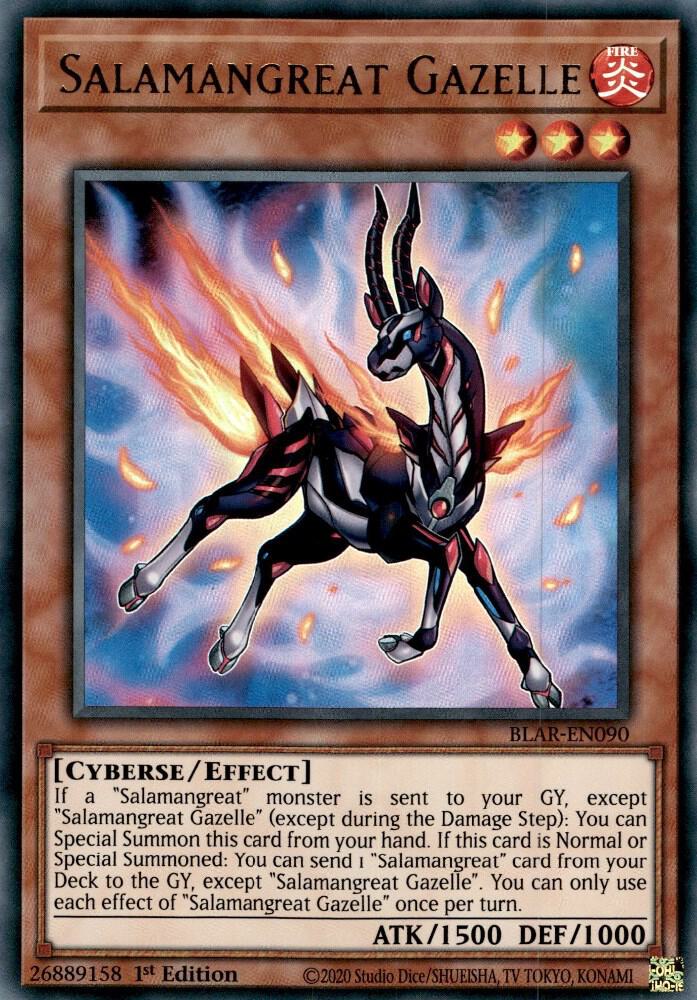 Salamangreat Gazelle card image