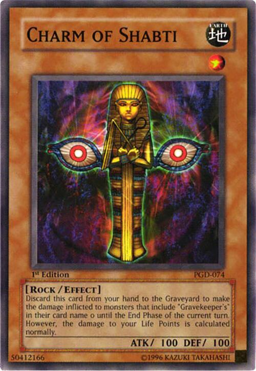 Charm of Shabti card image