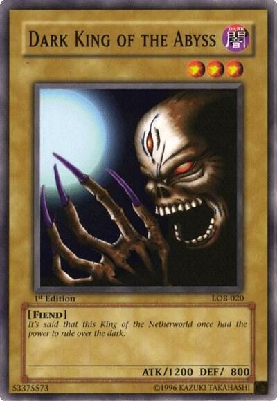 Dark King of the Abyss card image