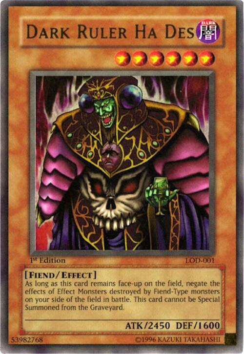 Dark Ruler Ha Des card image