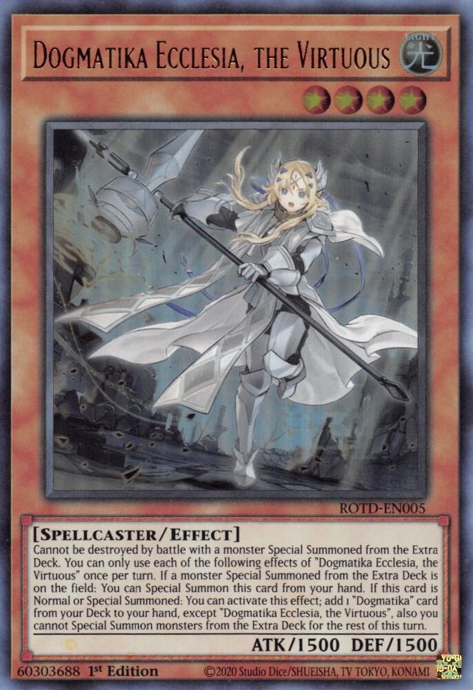 Dogmatika Ecclesia, the Virtuous (1st Edition) card image