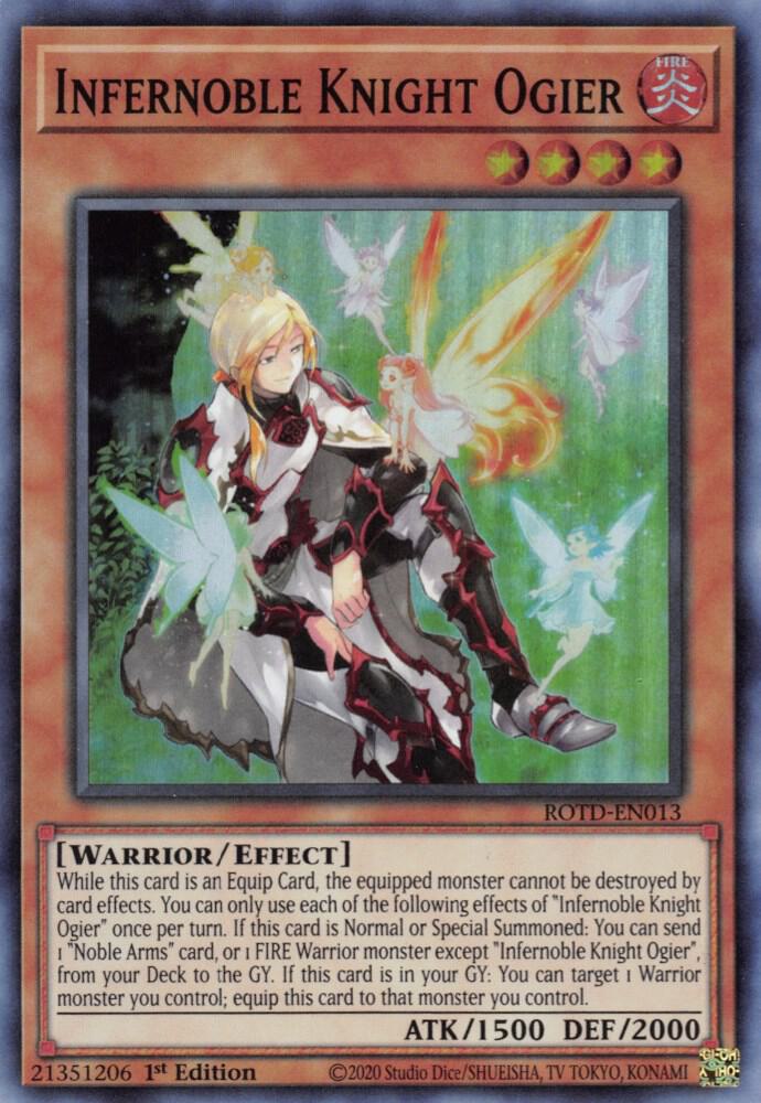 Infernoble Knight Ogier (1st Edition) card image