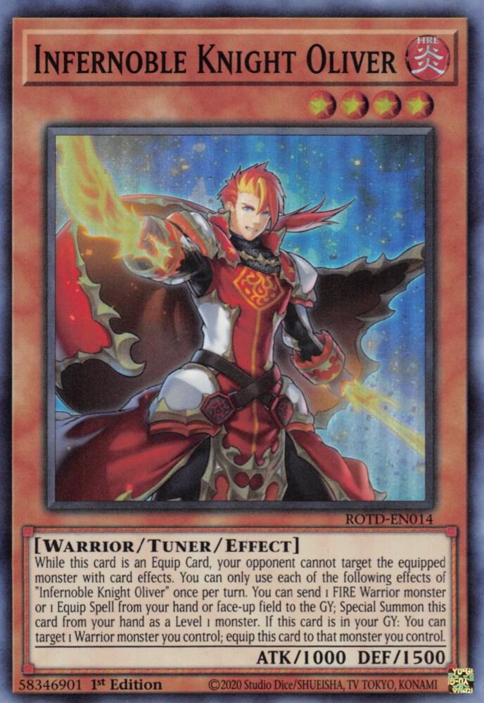 Infernoble Knight Oliver (1st Edition) card image