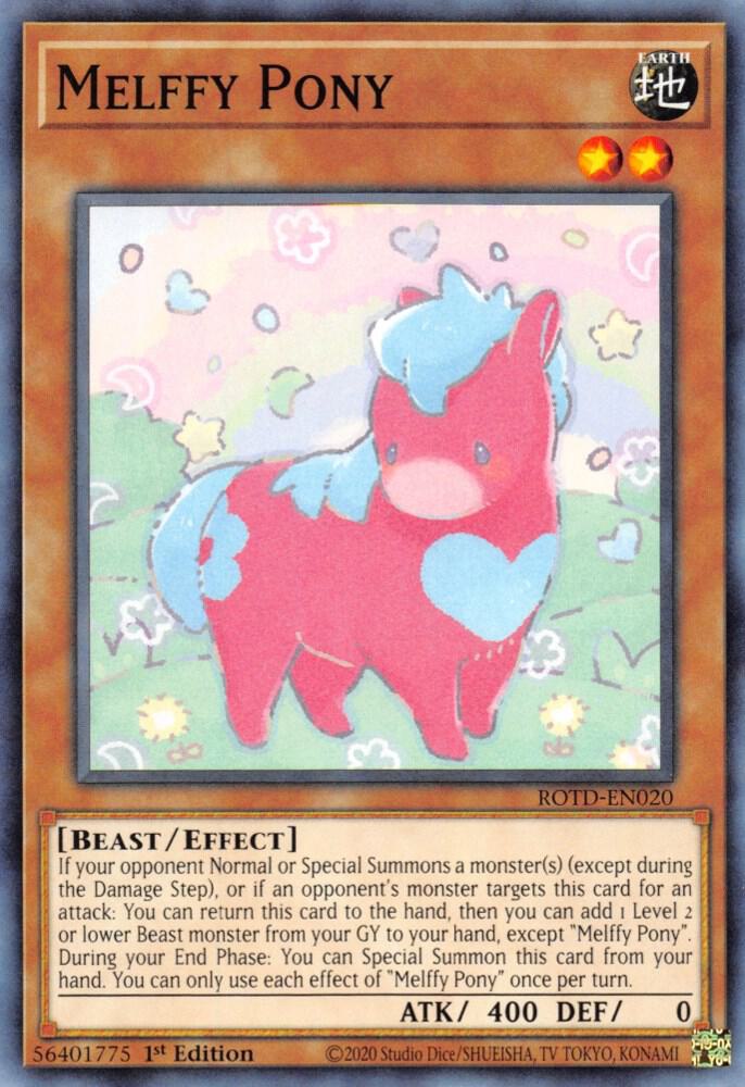 Melffy Pony (1st Edition) card image