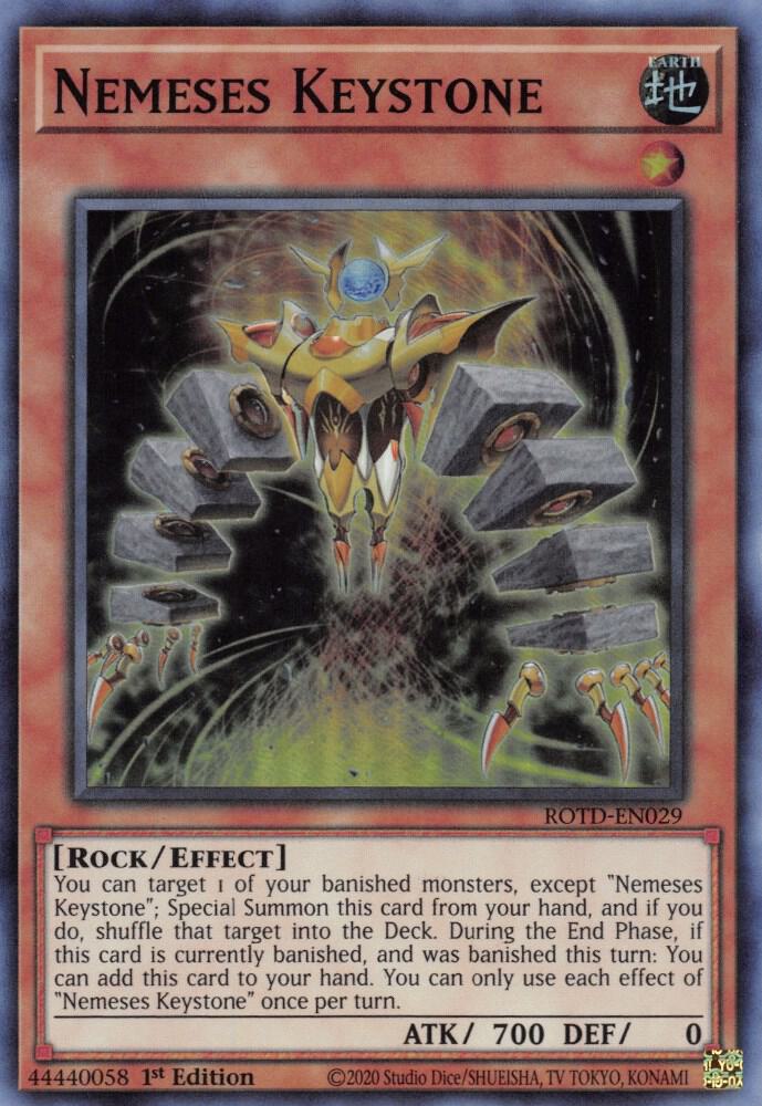 Nemeses Keystone (1st Edition) card image