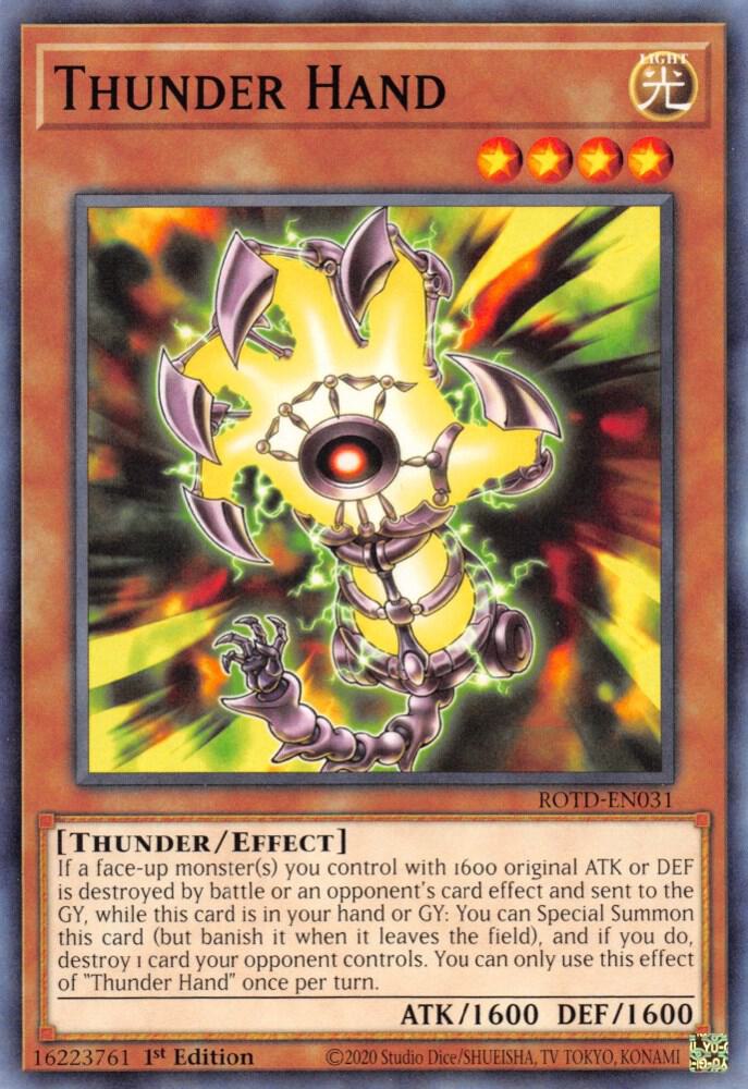 Thunder Hand (1st Edition) card image