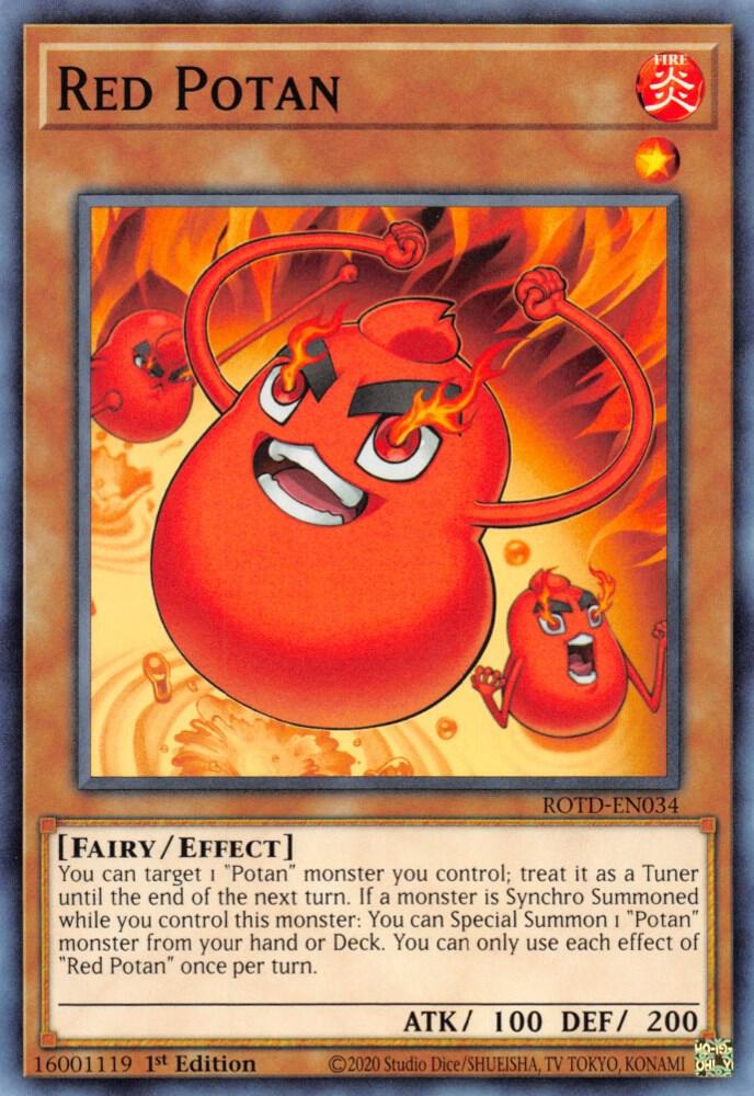Red Potan (1st Edition) card image