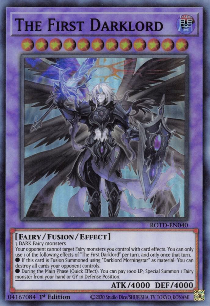 The First Darklord (1st Edition) card image