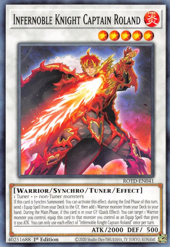 Infernoble Knight Captain Roland (1st Edition) card image